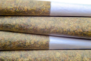 Close-up of four pre-rolls