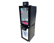 Two, stacked Cool Cures with colorful design and Cannatrol logo on a white background